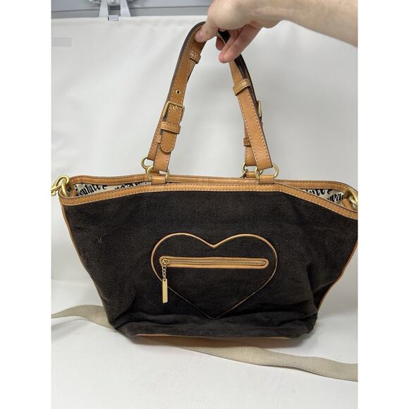 Vintage Juicy Baby Diaper Bag Couture Baby Velour Y2K - Picture 2 of 15